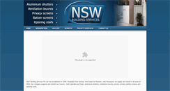 Desktop Screenshot of nswbuildingservices.com.au